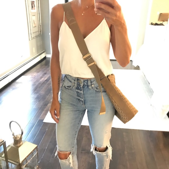 lady dior with guitar strap